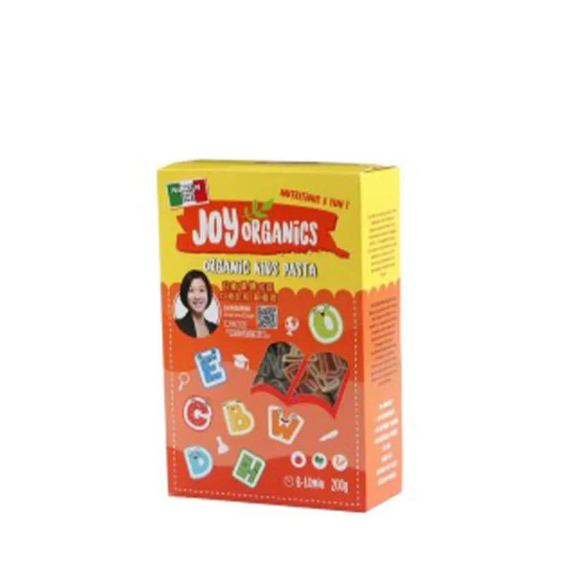 JOY ORGANICS 有机卡通意粉 200G 英文字母 - 蔬菜