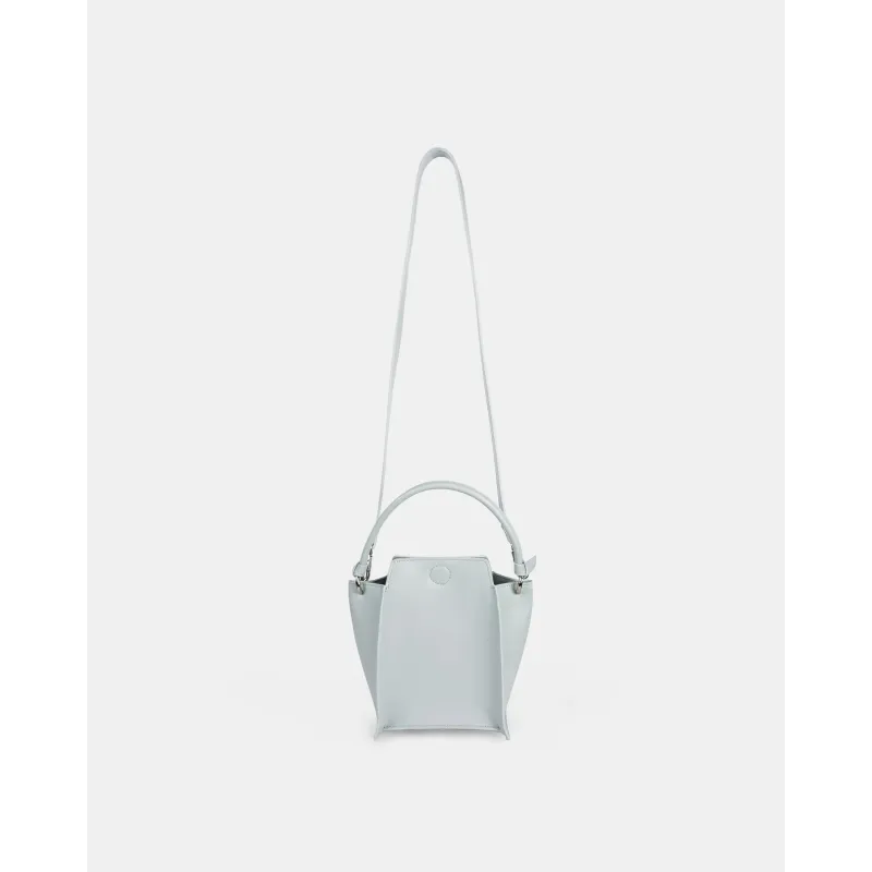 🌽 Mini Pine Corn Leather Bag – SMOKE