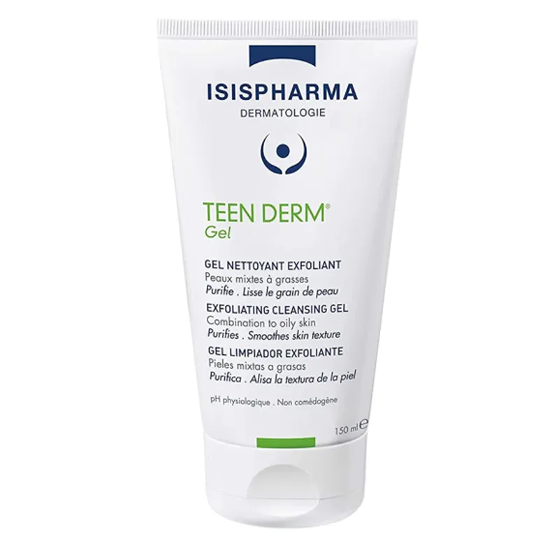 ISISPHARMA TEEN DERM® Gel 控油潔膚磨砂啫喱 150ml