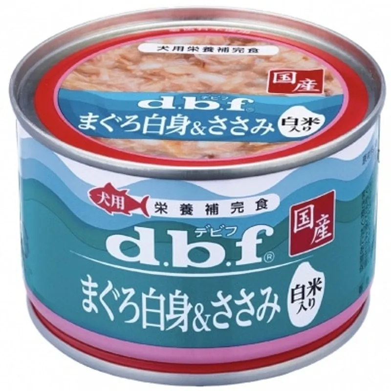 D.B.F 白身吞拿魚+雞肉+飯 (150g) 狗罐頭 - d.b.f