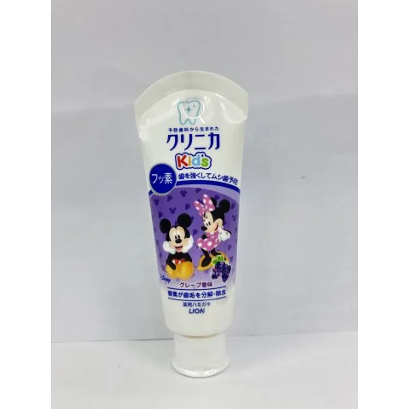 獅王LION米奇老鼠兒童牙膏60g(葡萄味)