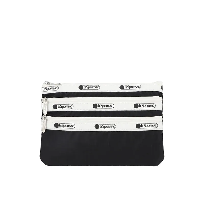 LESPORTSAC 7158 E849 3-ZIP COSMETIC 手袋