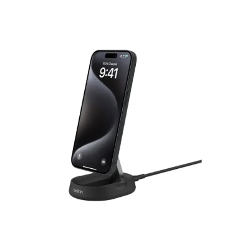 BELKIN 貝爾金 BoostCharge Pro Qi2 15W 折疊式磁性無線充電座