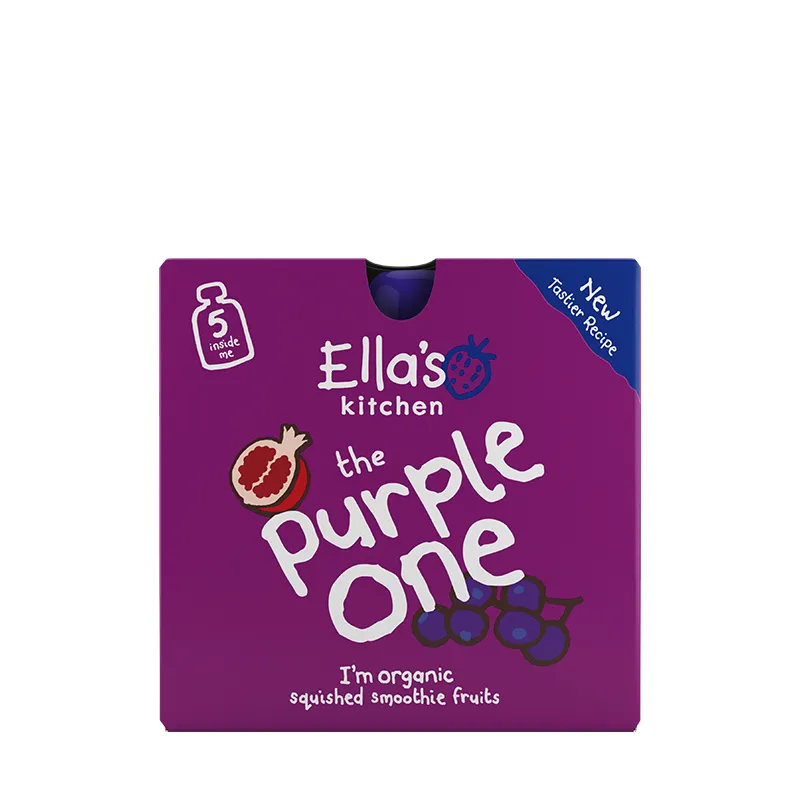 Ella's Kitchen 有机紫色杂果蓉五包盒装 90GX5