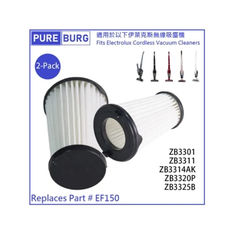 Pureburg 淨博 代用濾網 (適用於Electrolux ZB3301 ZB3311 ZB3314AK ZB3320P ZB3325B ZB3513DB無線吸塵機)