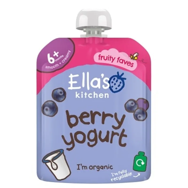 ELLA'S KITCHEN 有機莓果希臘式乳酪 90G