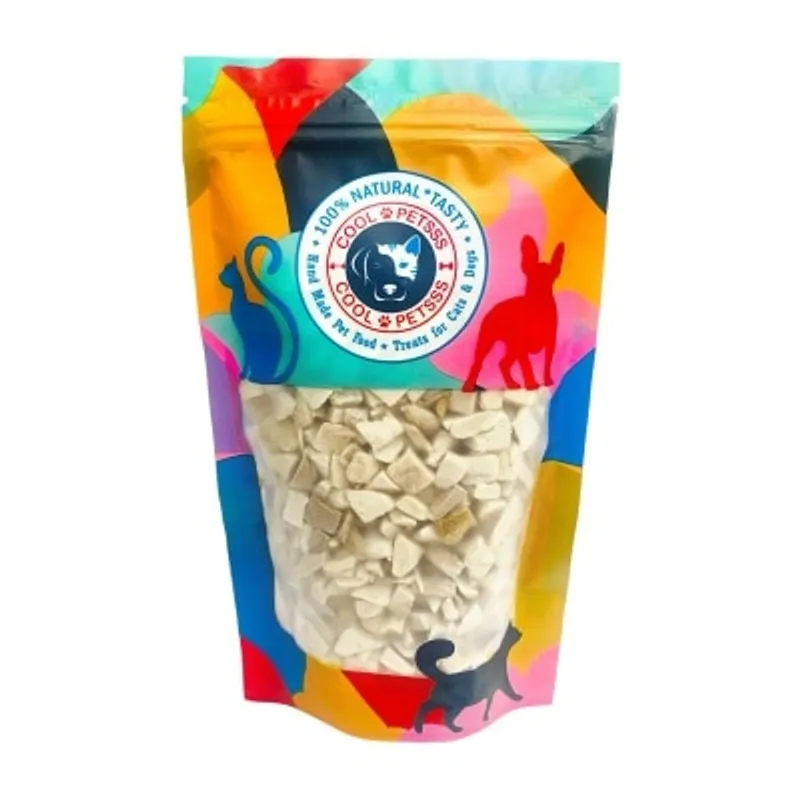 COOL PETSSS 混合凍乾肉粒碎 60g ( 雞; 鴨; 三文魚) 貓狗小食
