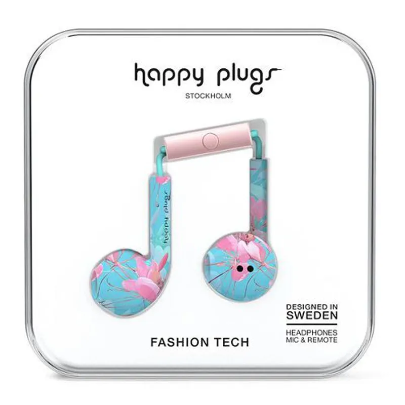 HappyPlugs Earbud Plus Botanica Exotica
