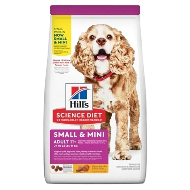 HILL'S 小型犬專用(高齡犬 11+/小型犬/4.5磅) 高齡犬狗糧 - HILLS