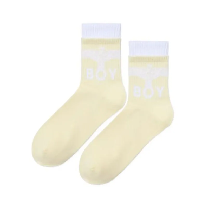 BOY LONDON 印花中筒袜