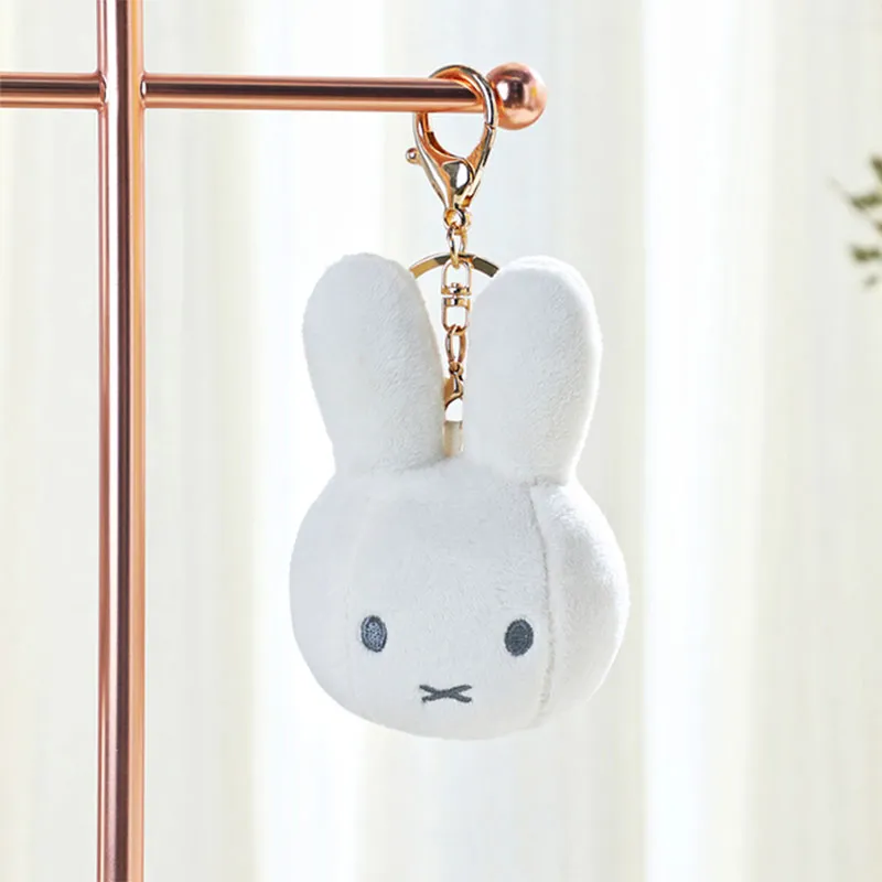 VIPO X Miffy 米菲毛绒公仔挂饰-白色(10CM)