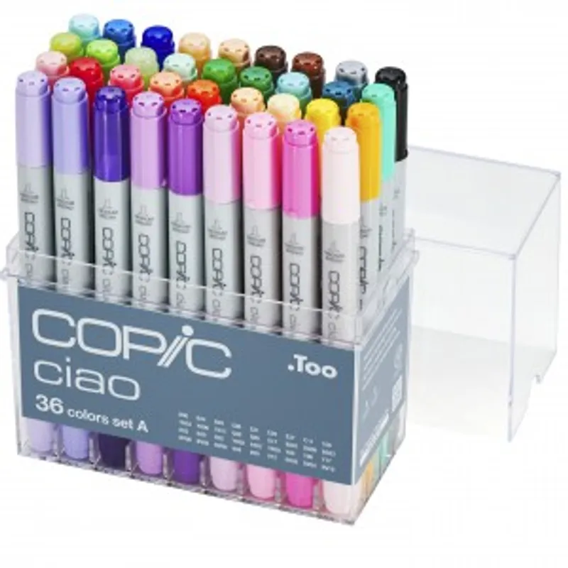 COPIC Ciao 彩繪筆 36色套裝Set A