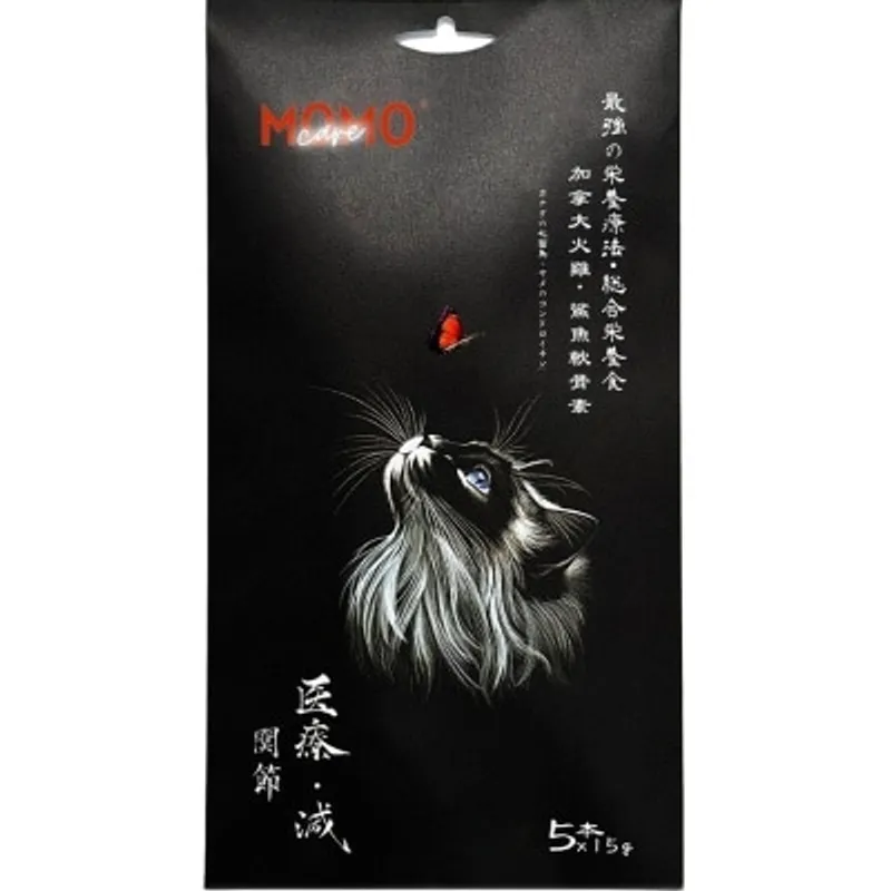 萌寵守護 - 貓主食肉泥條 - 加拿大火雞+ 鯊魚軟骨素【關節】(15g x 5本) - MOMOCARE