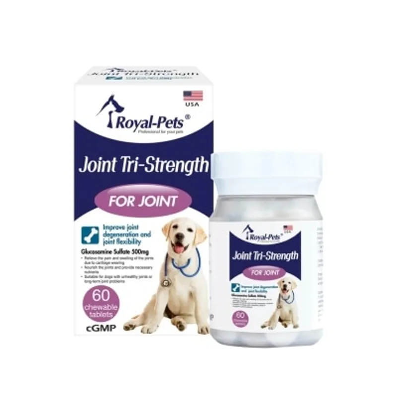 ROYAL-PETS 三效關節素60粒咀嚼片
