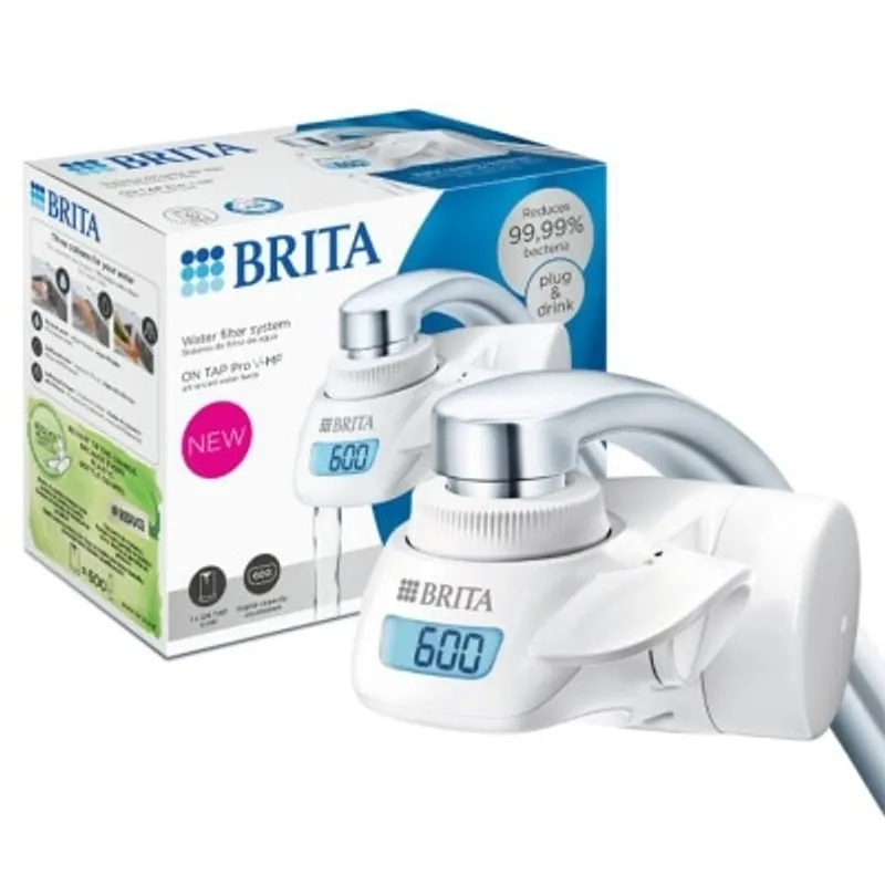 BRITA On Tap Pro V-MF 5重濾菌龍頭式濾水器[附送多一個On Tap Pro重濾菌龍頭式濾水器濾芯（價值$399）]