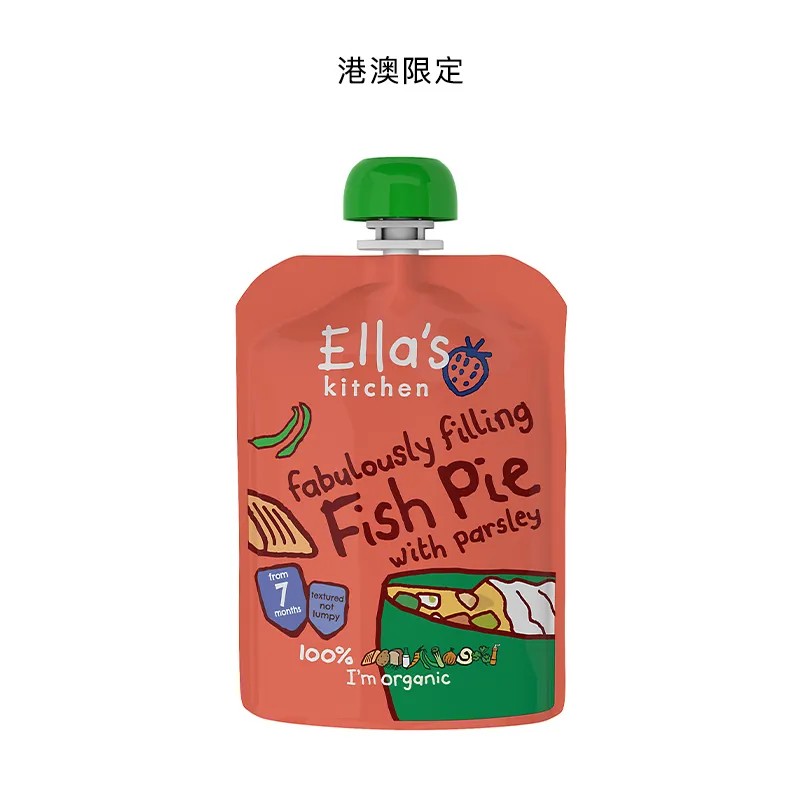Ella's Kitchen 有机鲑鱼蔬菜蓉130克