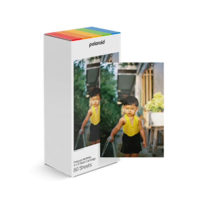 Polaroid Hi·Print 4x6 即影即有相機照片打印機相紙 (80 張)