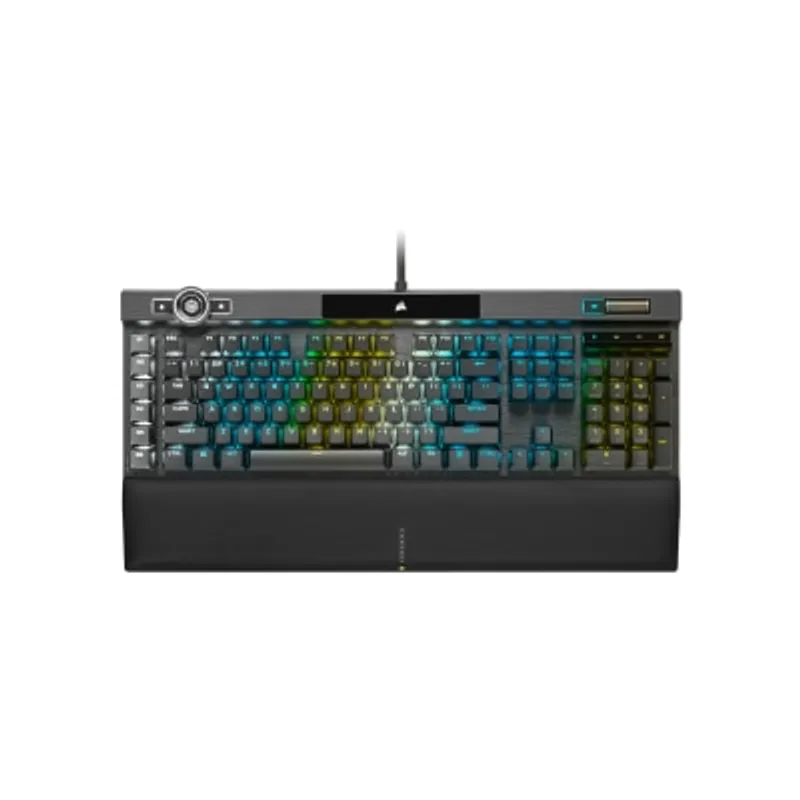 K100 RGB 光學機械有線遊戲鍵盤 — CORSAIR OPX Switch