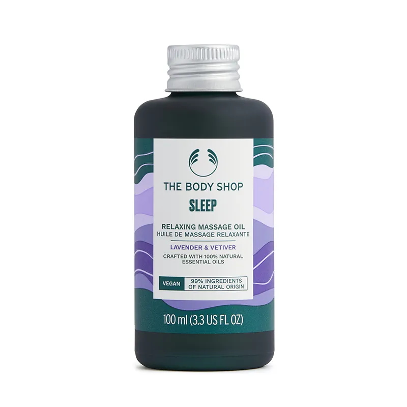 酣睡薰衣草香根草按摩油100ML