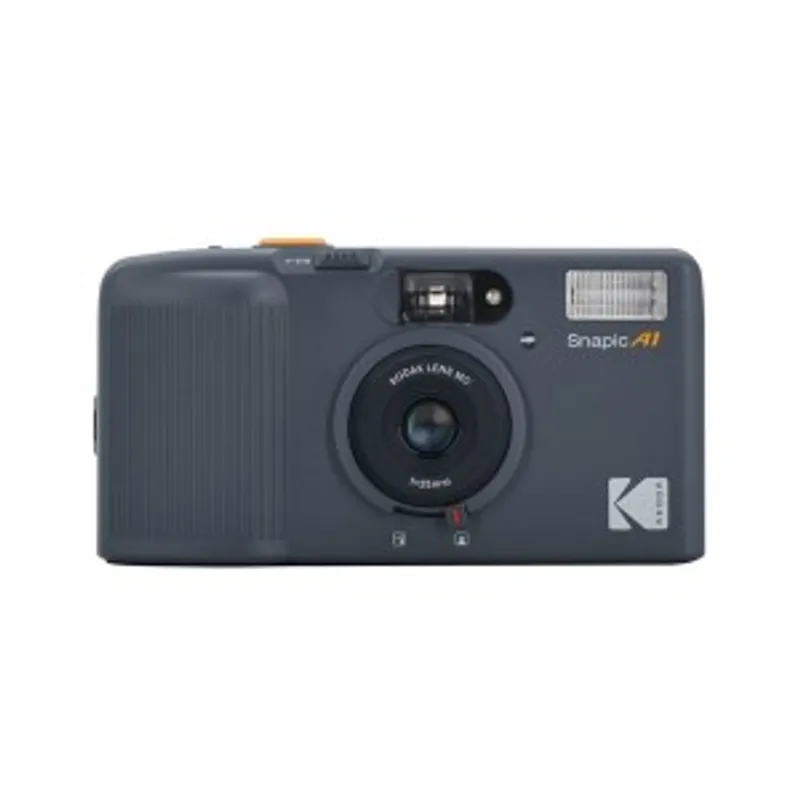KODAK 柯達 Snapic A1 35mm 復古光學雙焦三鏡底片相機 (黑色)(半年保養）