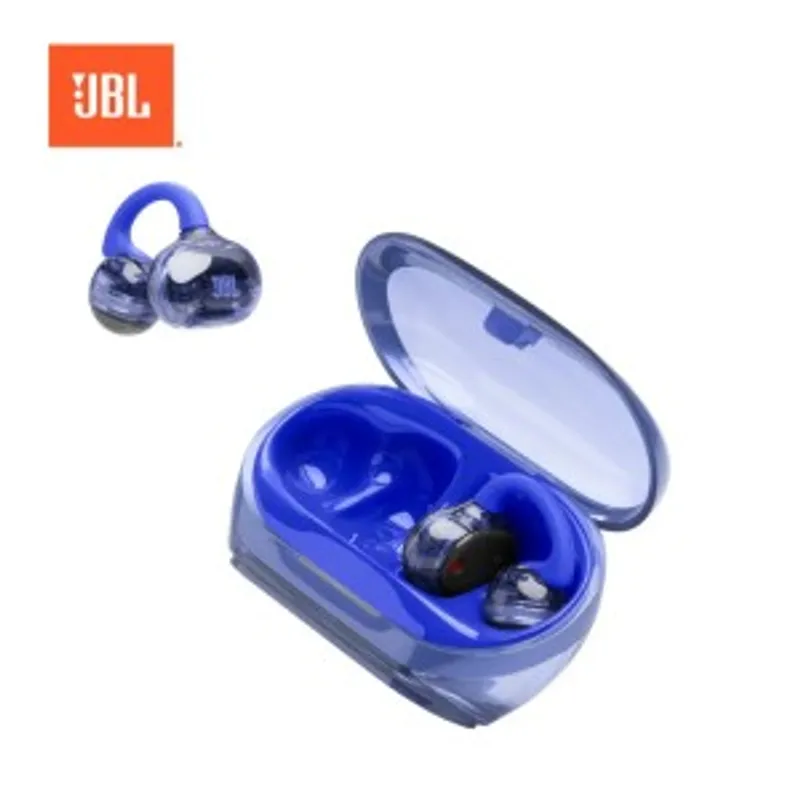 JBL Soundgear Clips 開放式耳夾藍牙耳機 (藍色) (優惠活動: 送Aecooly PB02 渦輪手提風扇)
