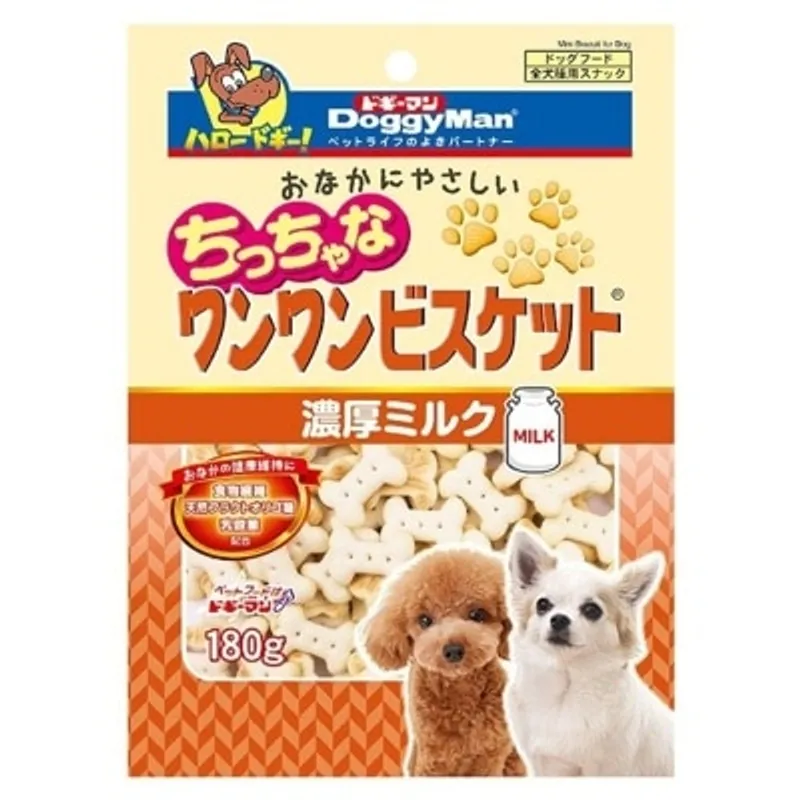 DOGGYMAN 小麥牛奶消臭骨型餅 (180g) - DoggyMan