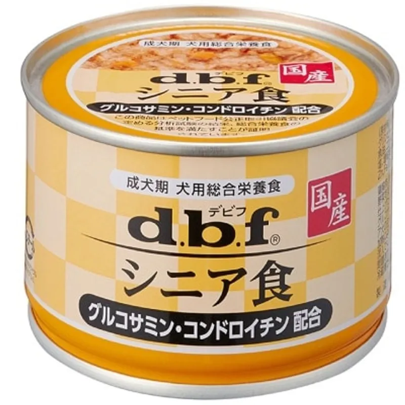 D.B.F 雞肉+野菜 (葡萄醣胺•軟骨素) 150g老年犬罐頭 - d.b.f