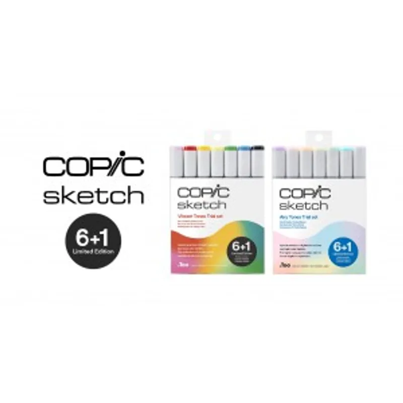 COPIC Sketch 6+1 限量版套裝