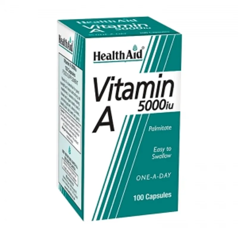 Health Aid 維生素A 5000IU 100粒/盒