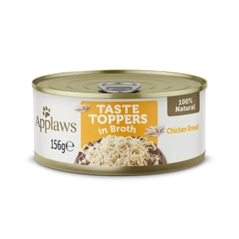 Applaws [3031] 全天然系列 肉絲湯汁配方 雞胸 狗罐頭 156g