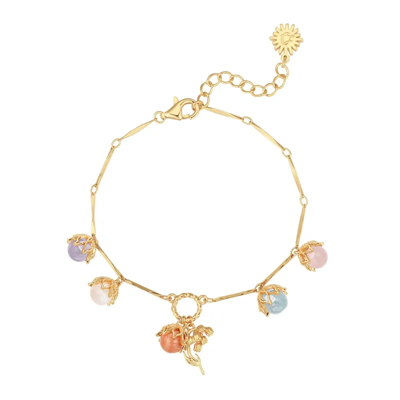 LILY OF THE VALLEY｜Gold Dangle Bracelet