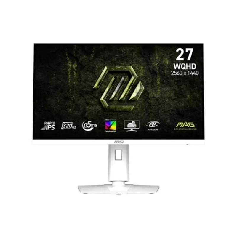 MSI 微星 MSI MAG 274QRFW X32 電競螢幕 (27"; 2560 X 1440; 320Hz; Rapid IPS)(MO-MA27W32)
