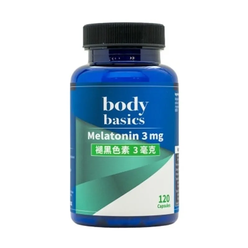 body basics 褪黑色素 3毫克 120粒
