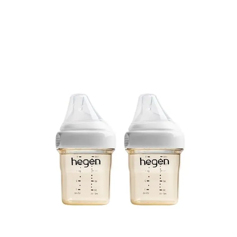 Hegen – PCTO™ PPSU多功能寬口奶瓶 150ml/5oz (2支裝) 白色
