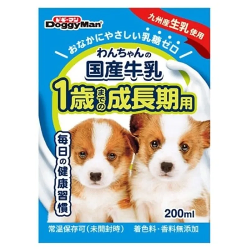 DOGGYMAN 日本製幼犬紙包奶 (200ml) - DoggyMan