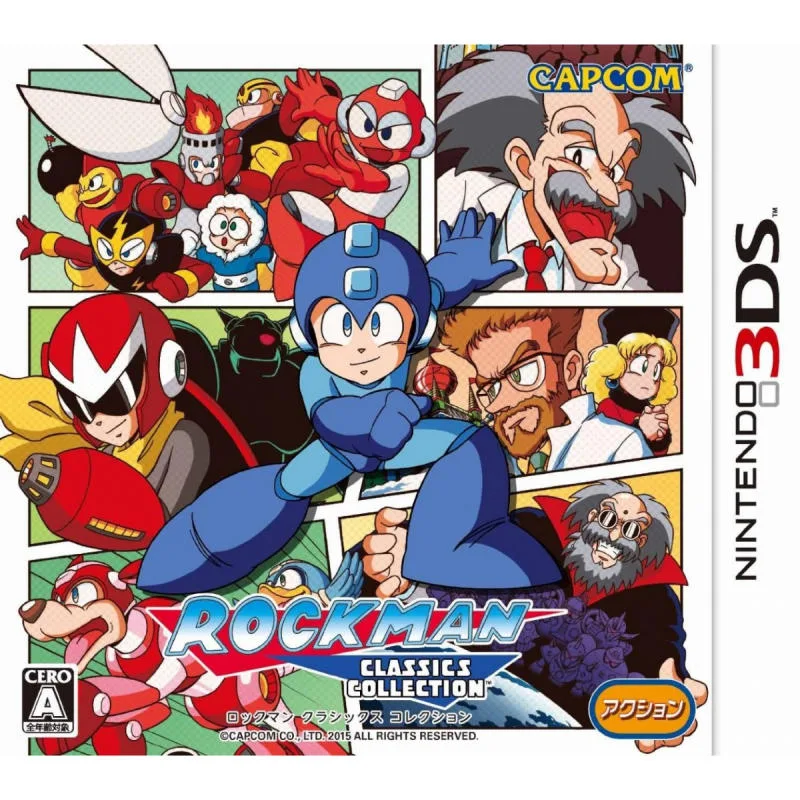 3DS 洛克人 傳奇合輯 日版