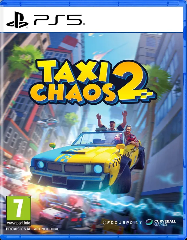 PS5 TAXI CHAOS 2  瘋狂的士2  簡中/英 歐版