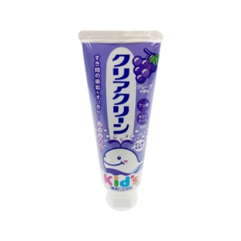 花王CLEAR CLEAN提子味小童牙膏70g（12支裝）