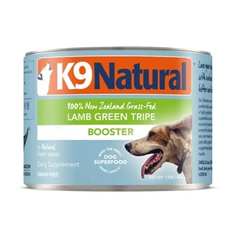 K9 Naturals [K9-C-LT170] - 羊綠草胃營養補品 狗罐頭 170g (綠)