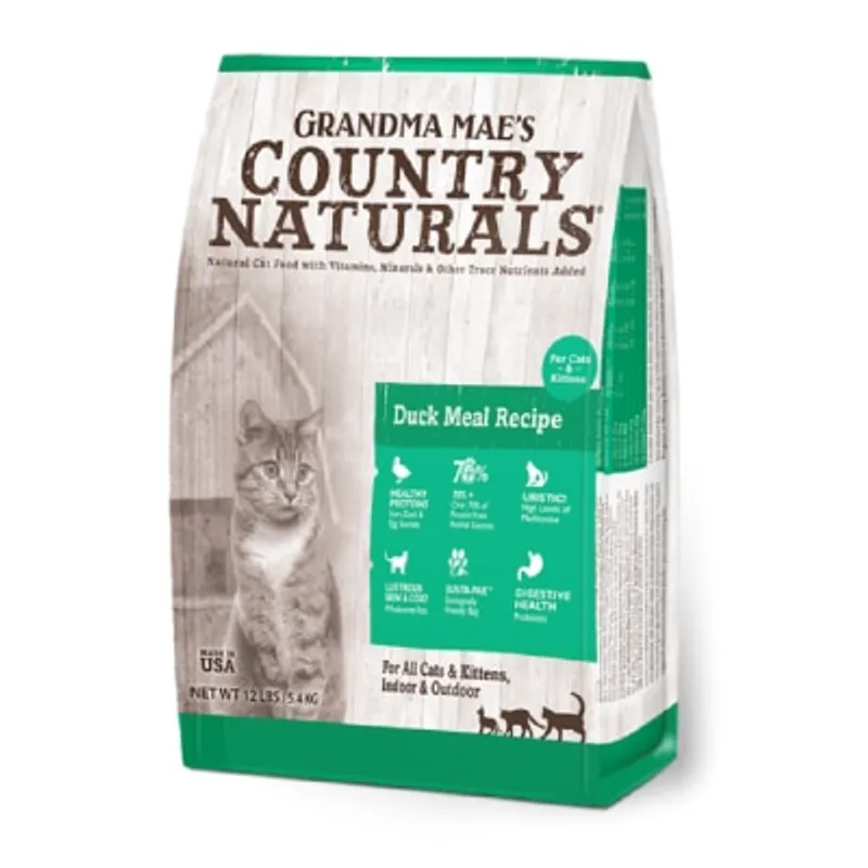 COUNTRY NATURAL Country Naturals 鴨肉亮毛護膚 全貓種配方乾糧