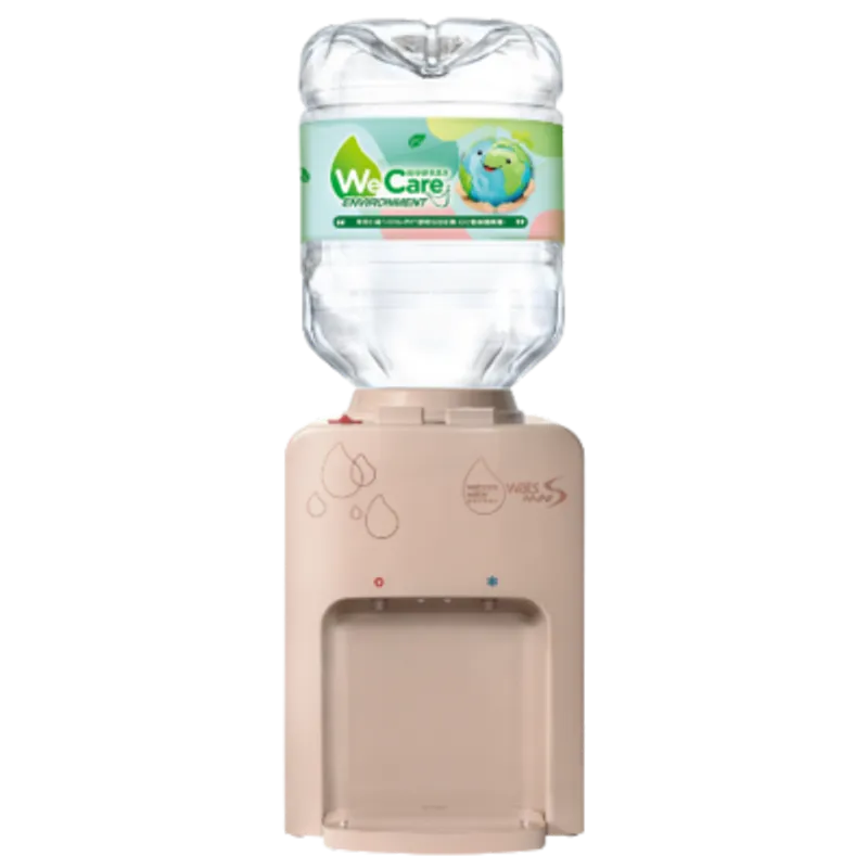 WATSONS WATER 屈臣氏蒸餾水 Wats-MiniS 溫熱水機 + 8公升 x 8箱 (2樽/箱) (電子水券)