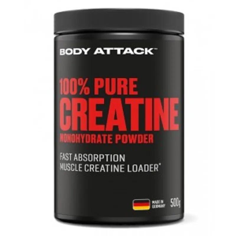 Body Attack 100% Pure Creatine 純一水肌酸粉- 500克