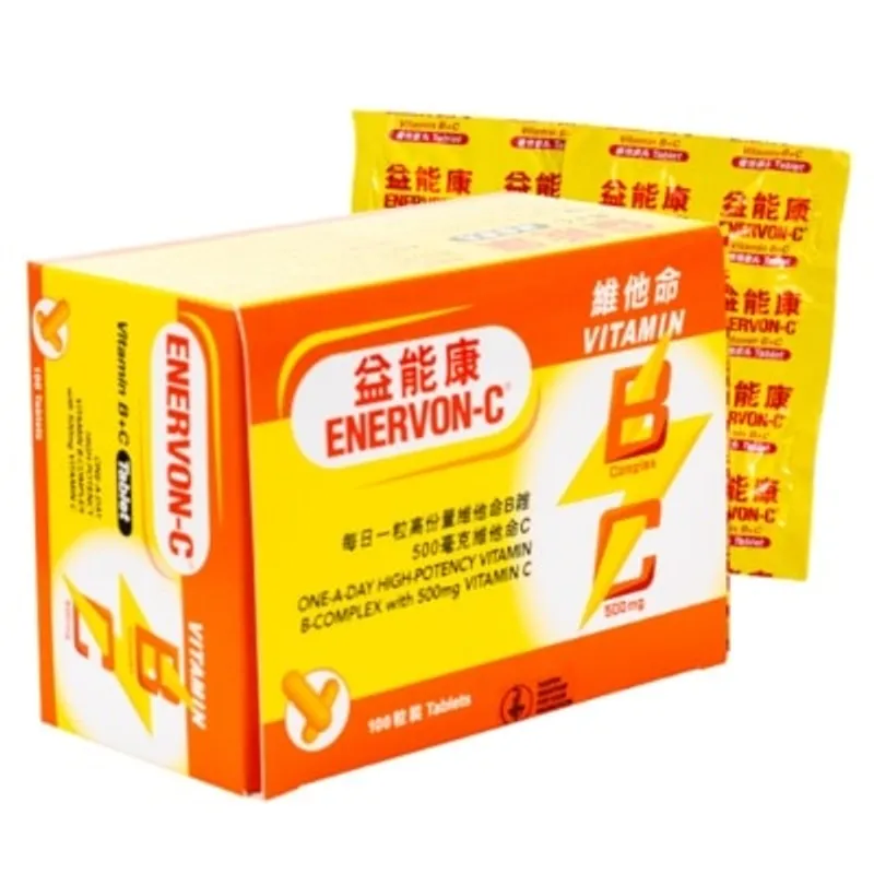 ENERVON 益能康 維他命 B雜+C 丸 100粒裝