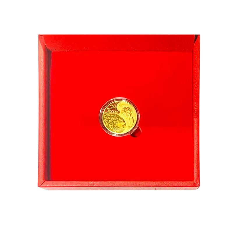 金钻坊 999.9千足金母亲节金币(重量0.2g)