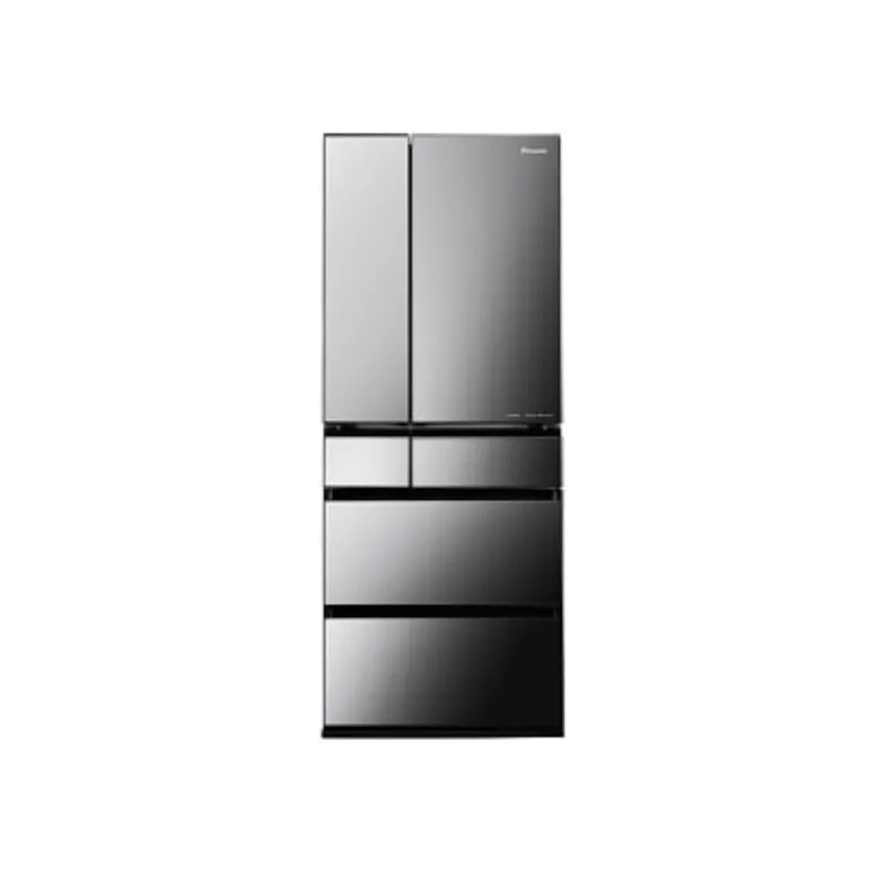 PANASONIC 樂聲牌 494公升AI ECONAVI 智慧節能黑鋼鏡六門廚櫃底嵌入式雪櫃 - NR-F607HX-X3