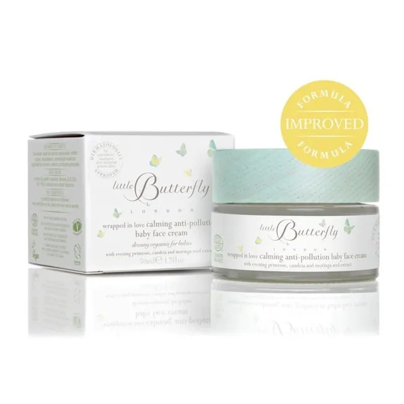 LITTLE BUTTERFLY LONDON 多效舒護嬰兒面霜 50ml