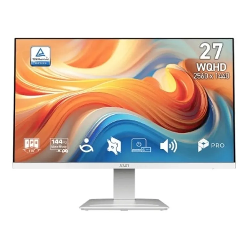 MSI 微星 MSI Pro MP273QW E14 電腦螢幕 (27"; 2560 X 1440; IPS)(MO-MP27QW4)
