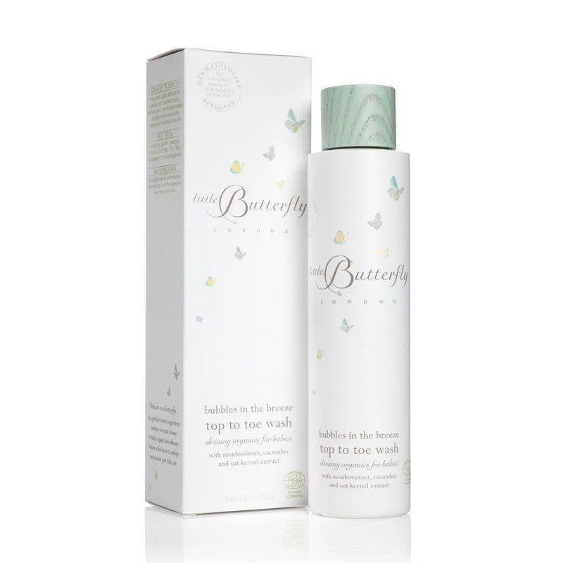 LITTLE BUTTERFLY LONDON 嬰兒沐浴/洗髮露 200ml