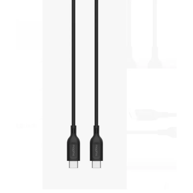 MOPHIE Essentials USB-C to USB-C 60W 數據線 2米 黑色