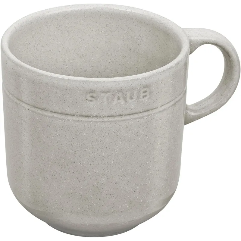 Staub 陶瓷杯 12cm/0.3L 松露白 Ceramic Mug 12cm/0.3L White Truffle